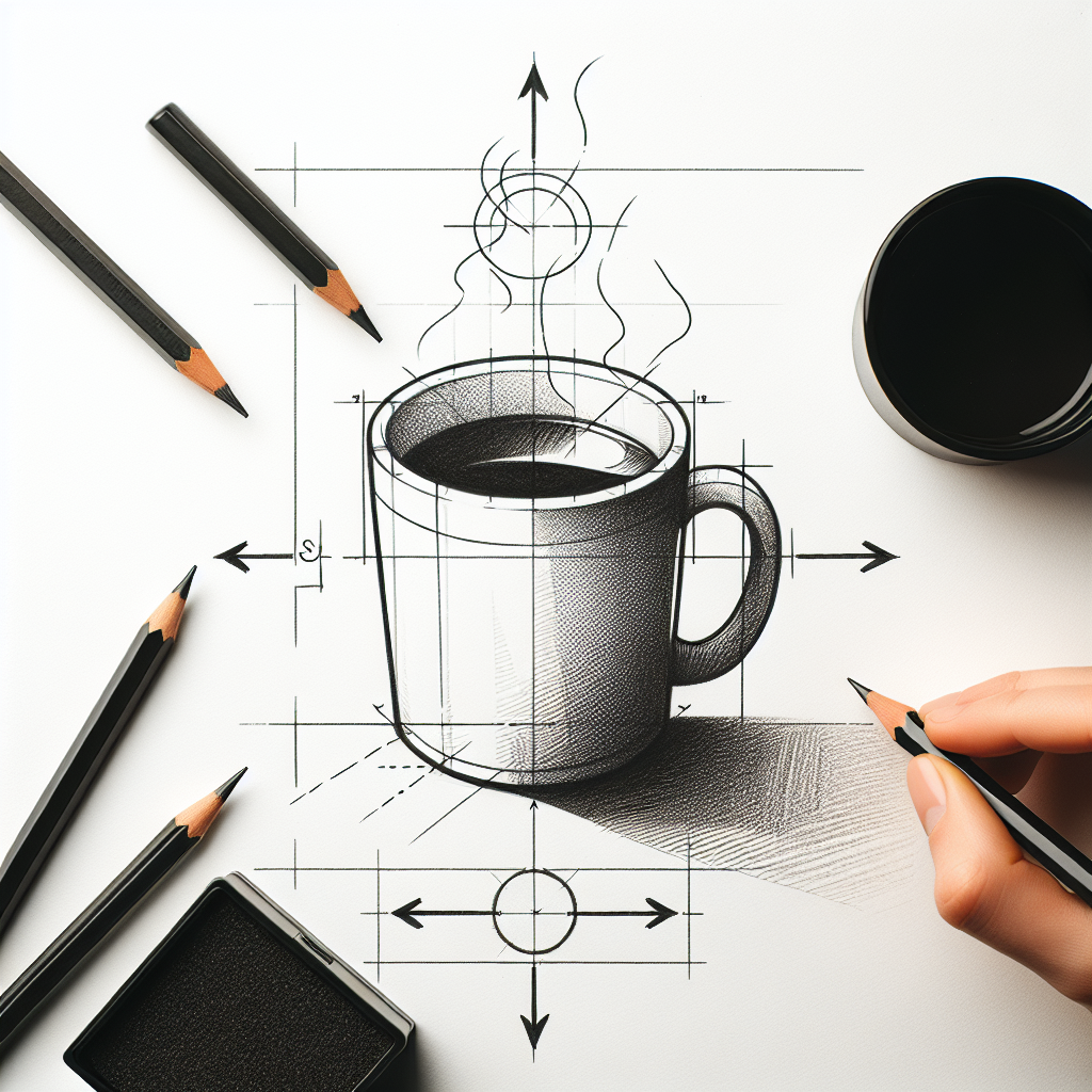 How to draw Coffee Mug