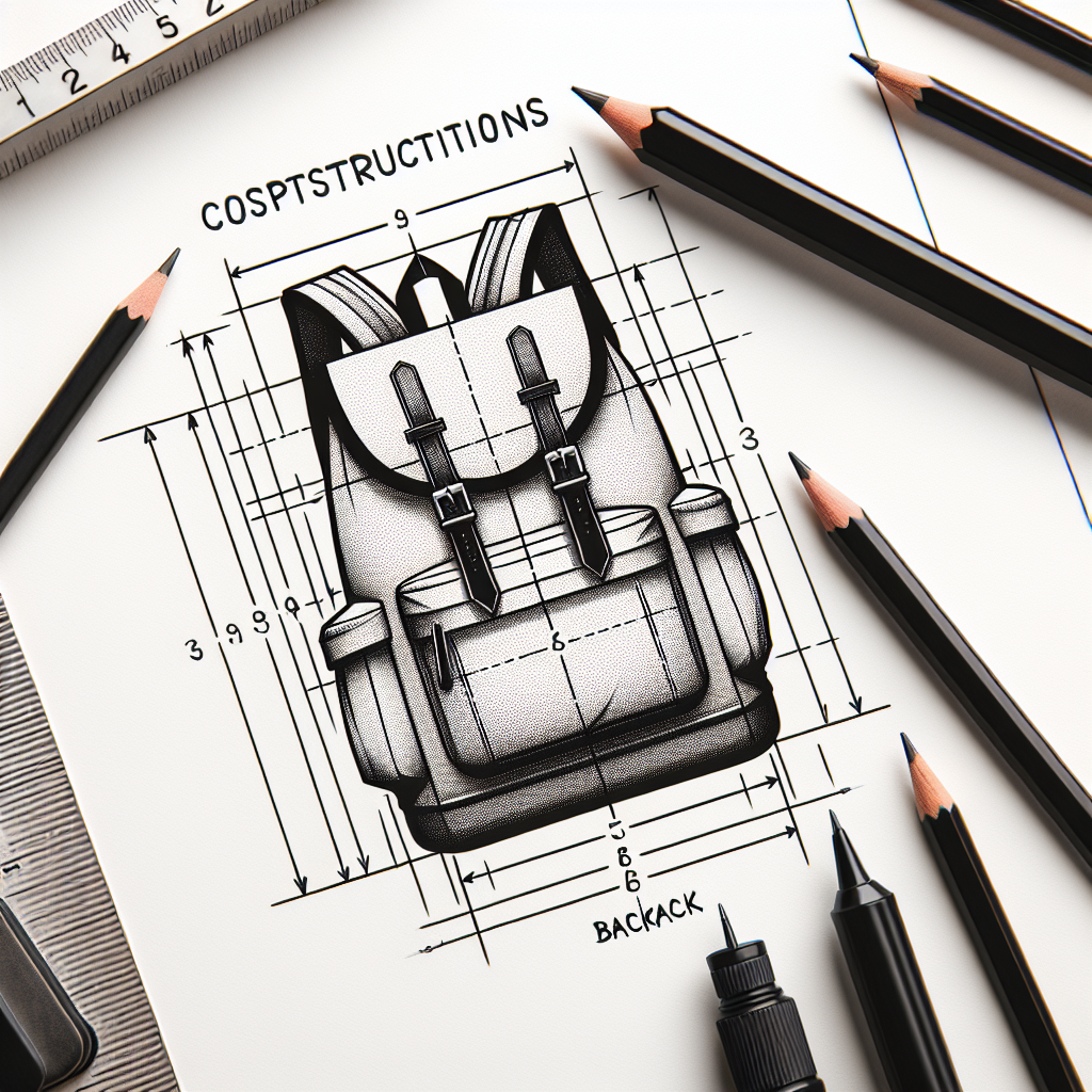 How to draw Backpack