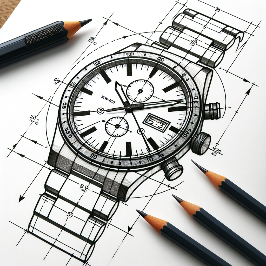 How to draw Wristwatch
