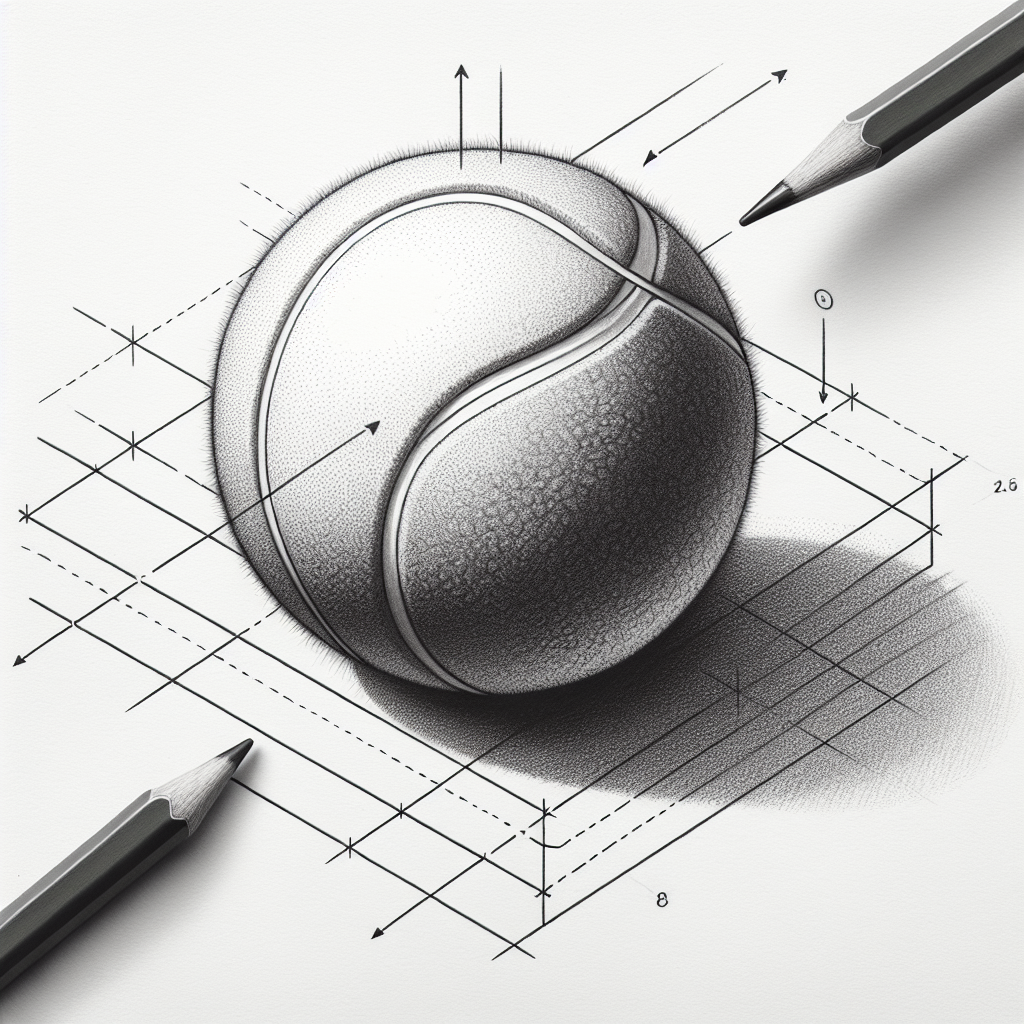 How to draw Tennis Ball