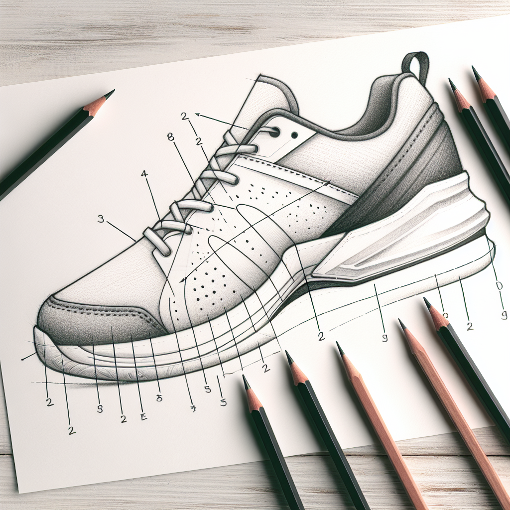 How to draw Tennis Shoe